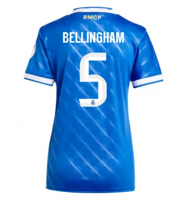 Real Madrid Jude Bellingham #5 Tercera Equipación Mujer 2025-26 Manga Corta